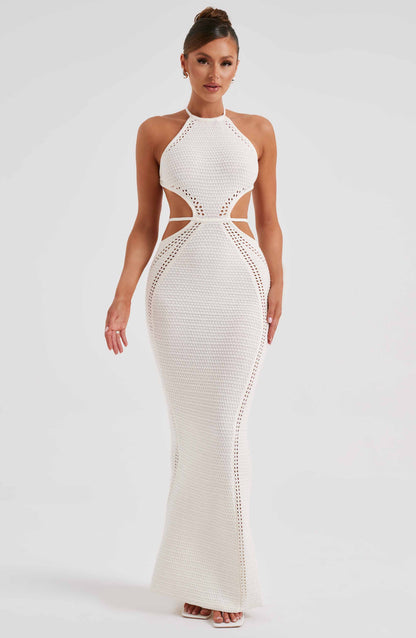 Luvrefashion | White Delia Maxi Dress in XS - image 9