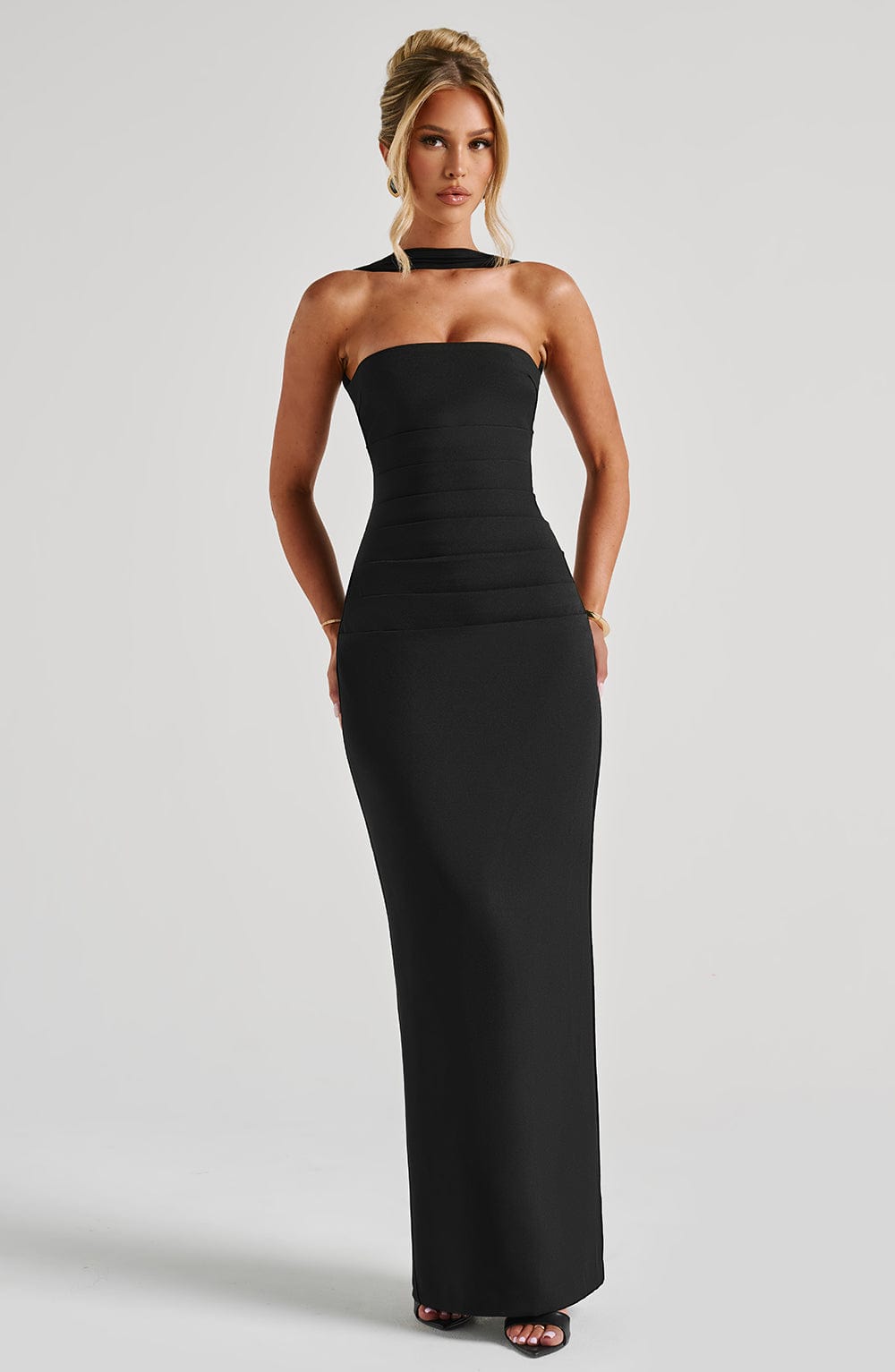 Luvrefashion | Yulia Black Maxi Dress in XS - image 9