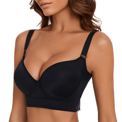 Back Smoothing Push-Up Bra with Flexible Contour Underwire