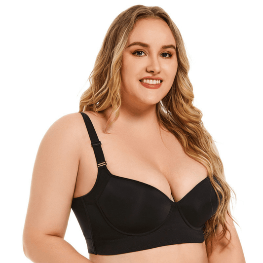 Back Smoothing Push-Up Bra with Flexible Contour Underwire