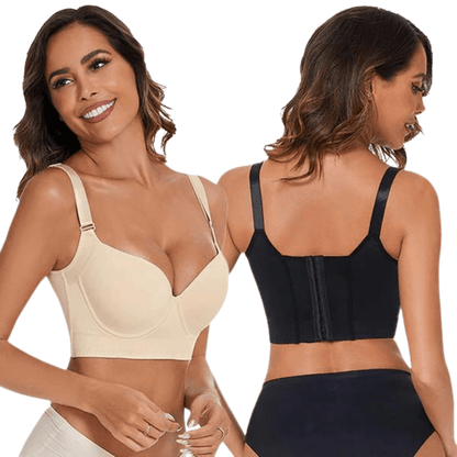 Back Smoothing Push-Up Bra with Flexible Contour Underwire