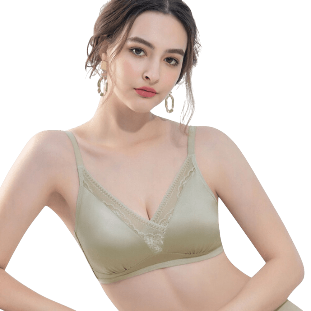 Lace Plunge Wire-Free Push-Up Bra with MagicLift™ Padding