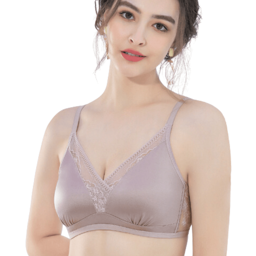 Lace Plunge Wire-Free Push-Up Bra with MagicLift™ Padding