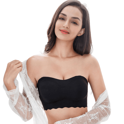 Convertible Strapless Silicone-Grip Wireless Bra