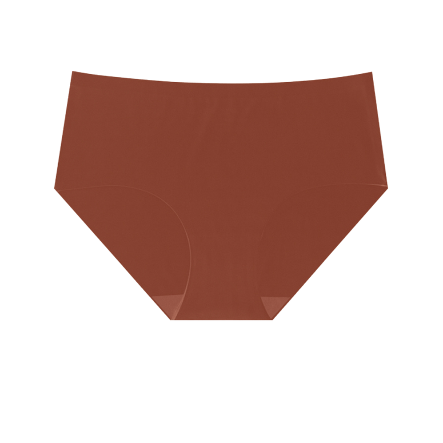 Breathable Seamless Mid-Waist Women's Underwear - High Stretch Fit