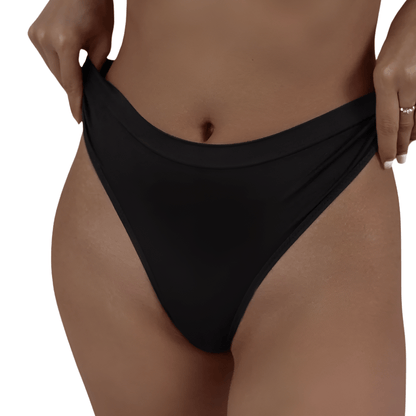 Breathable Seamless Mid-Waist Women's Underwear - High Stretch Fit