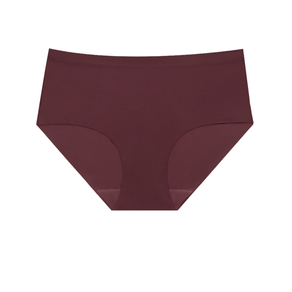 Breathable Seamless Mid-Waist Women's Underwear - High Stretch Fit