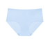 Breathable Seamless Mid-Waist Women's Underwear - High Stretch Fit - Blue
