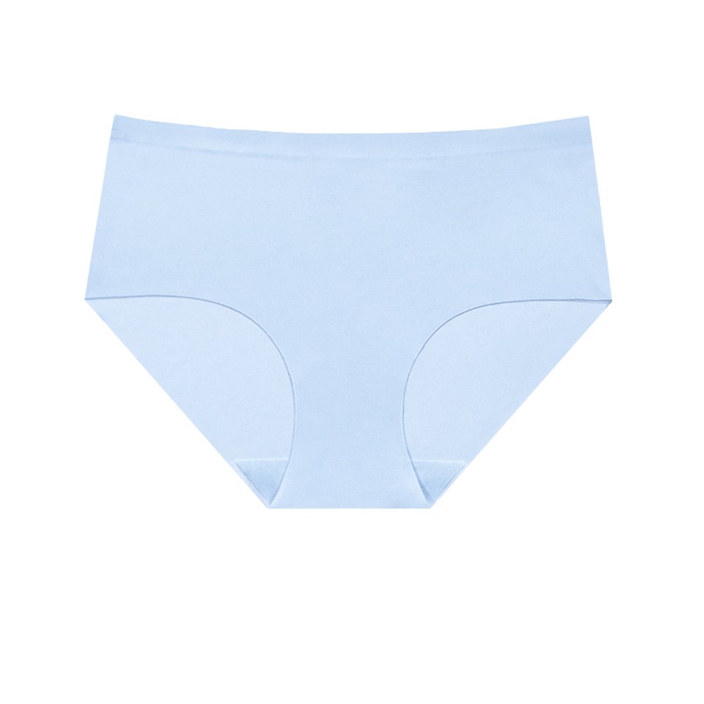Breathable Seamless Mid-Waist Women's Underwear - High Stretch Fit