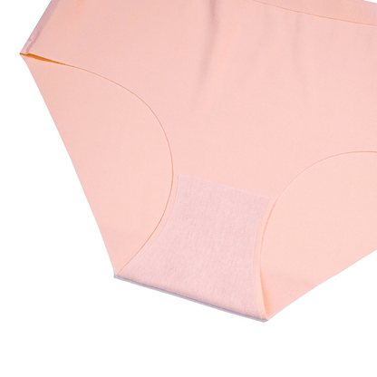 Breathable Seamless Mid-Waist Women's Underwear - High Stretch Fit
