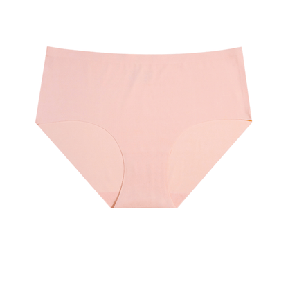 Breathable Seamless Mid-Waist Women's Underwear - High Stretch Fit