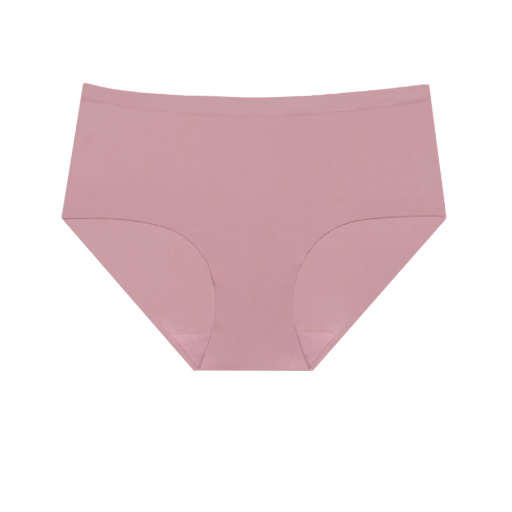 Breathable Seamless Mid-Waist Women's Underwear - High Stretch Fit