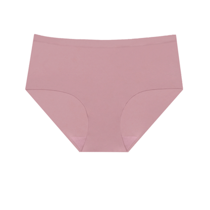 Breathable Seamless Mid-Waist Women's Underwear - High Stretch Fit