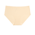 Breathable Seamless Mid-Waist Women's Underwear - High Stretch Fit - Nude