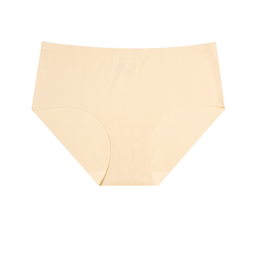 Breathable Seamless Mid-Waist Women's Underwear - High Stretch Fit