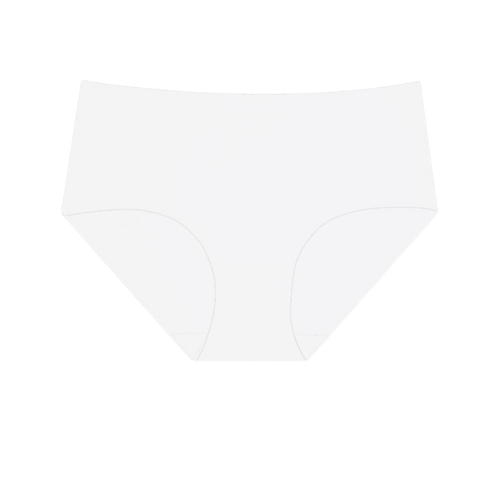 Breathable Seamless Mid-Waist Women's Underwear - High Stretch Fit