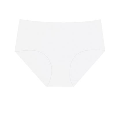 Breathable Seamless Mid-Waist Women's Underwear - High Stretch Fit