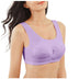 Breathable Moisture-Wicking Sports Bra for Active Women - Purple