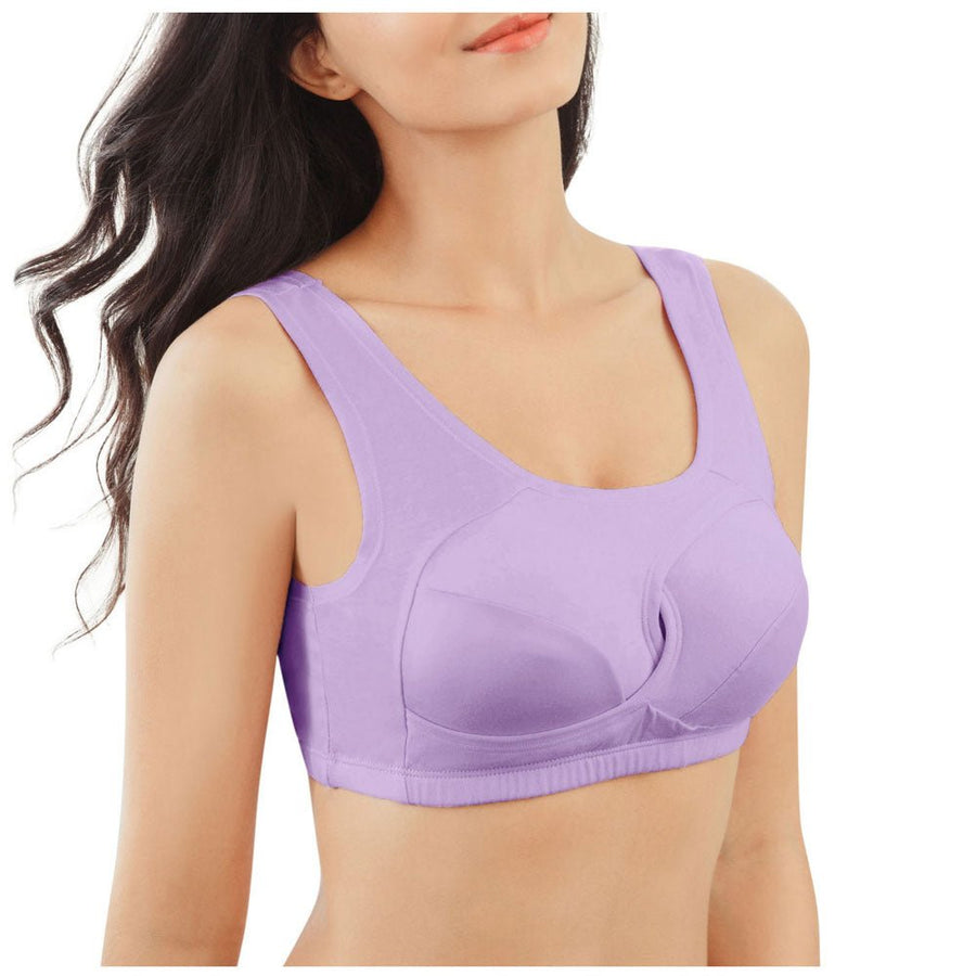 Breathable Moisture-Wicking Sports Bra for Active Women