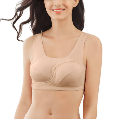Breathable Moisture-Wicking Sports Bra for Active Women