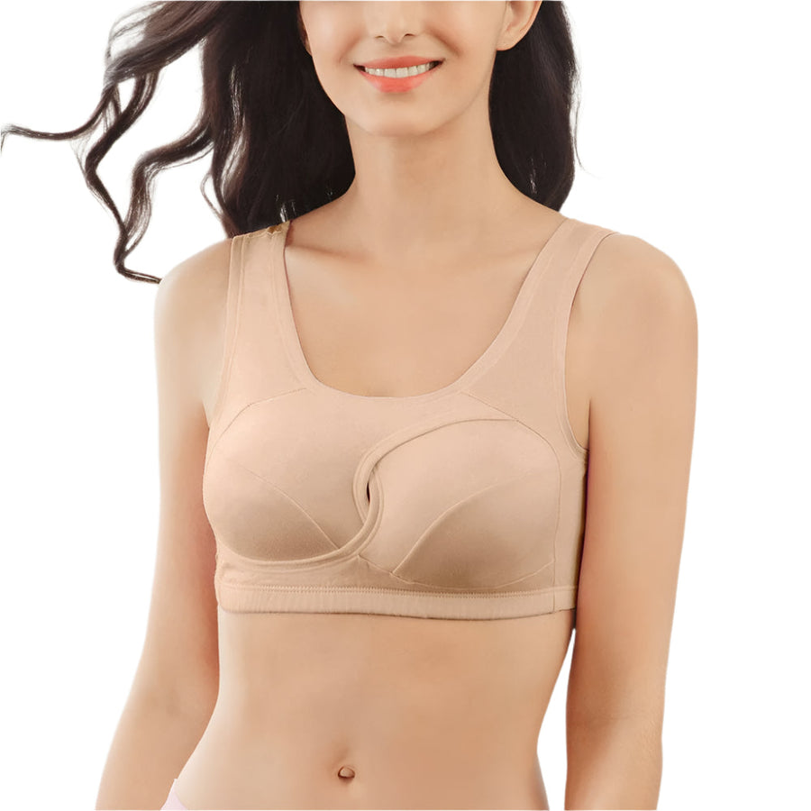 Breathable Moisture-Wicking Sports Bra for Active Women
