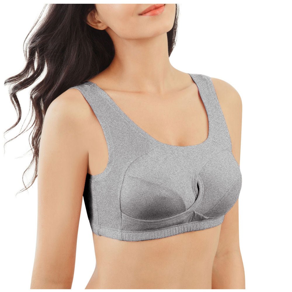 Breathable Moisture-Wicking Sports Bra for Active Women