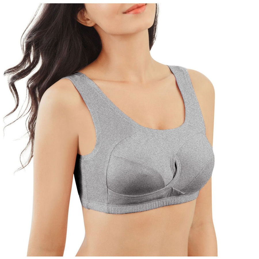 Breathable Moisture-Wicking Sports Bra for Active Women