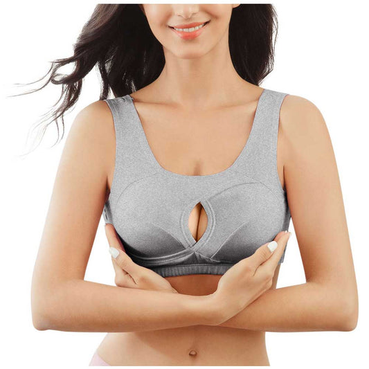 Breathable Moisture-Wicking Sports Bra for Active Women
