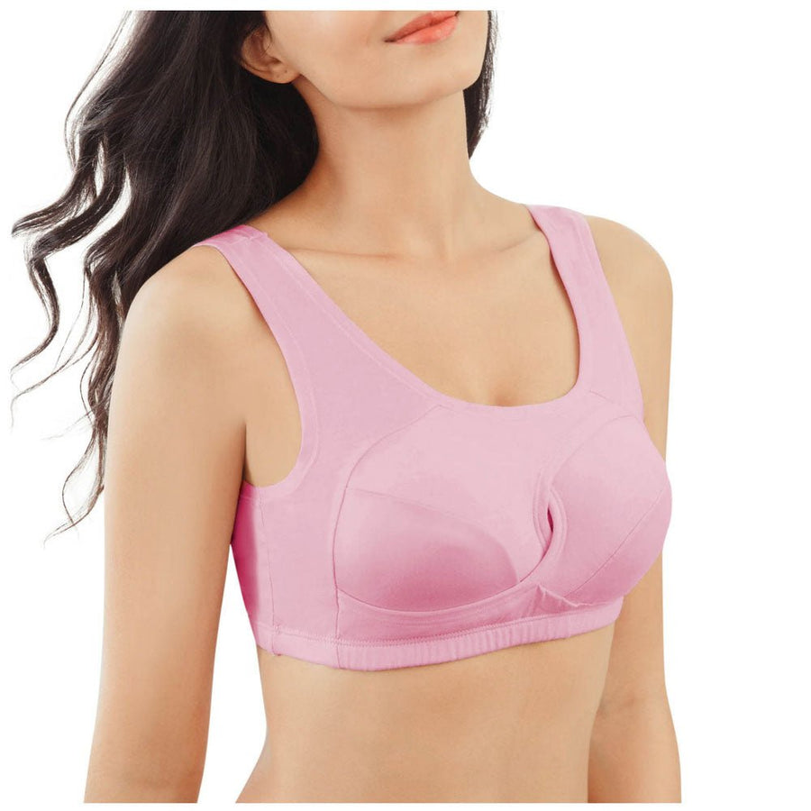 Breathable Moisture-Wicking Sports Bra for Active Women