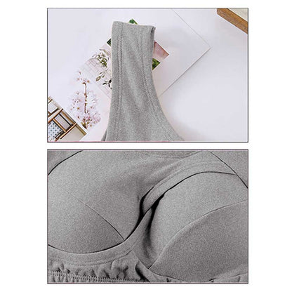 Breathable Moisture-Wicking Sports Bra for Active Women