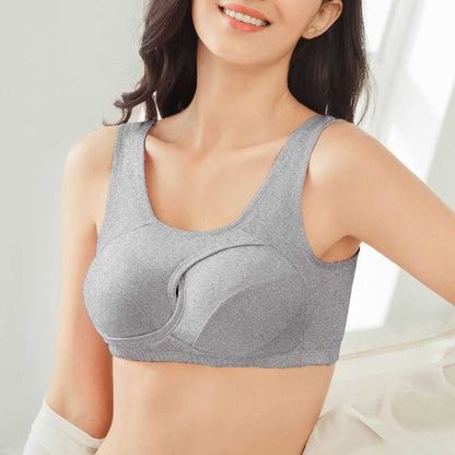 Breathable Moisture-Wicking Sports Bra for Active Women