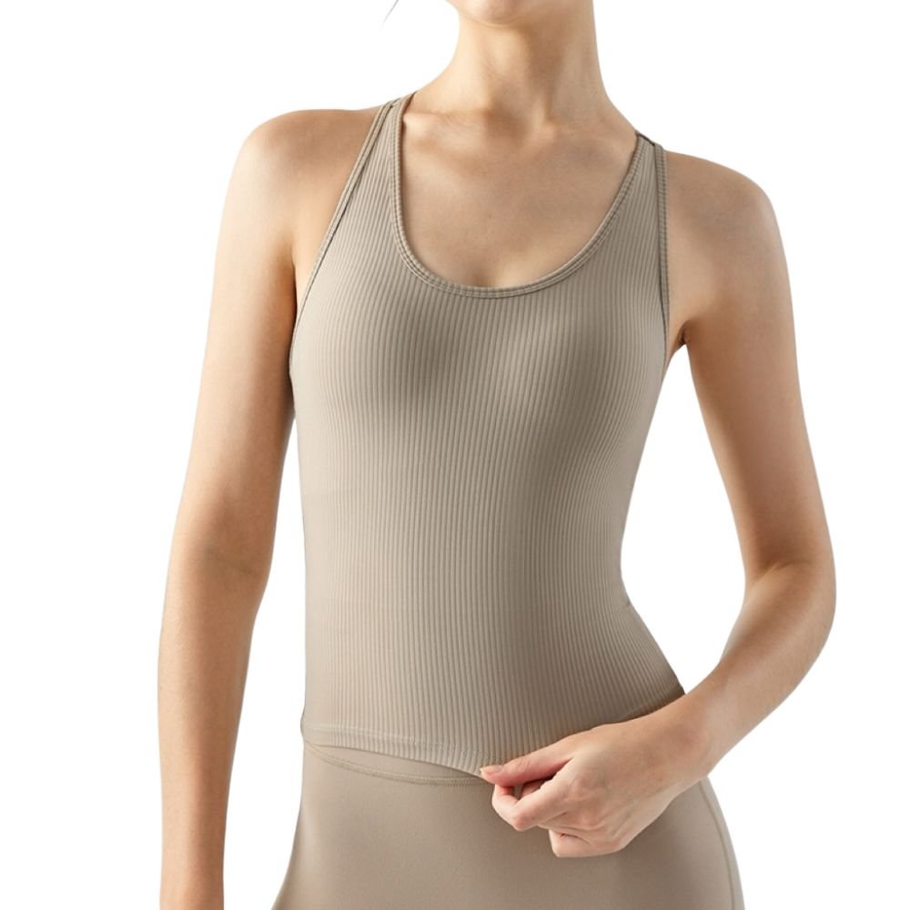 Ribbed Racerback Magic Support Tank Top
