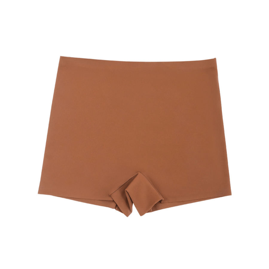 Seamless Mid-Waist Boyshorts Underwear with Comfort Fit