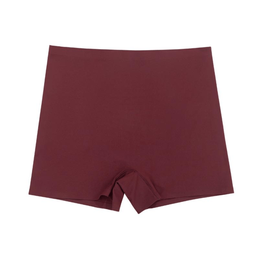 Seamless Mid-Waist Boyshorts Underwear with Comfort Fit