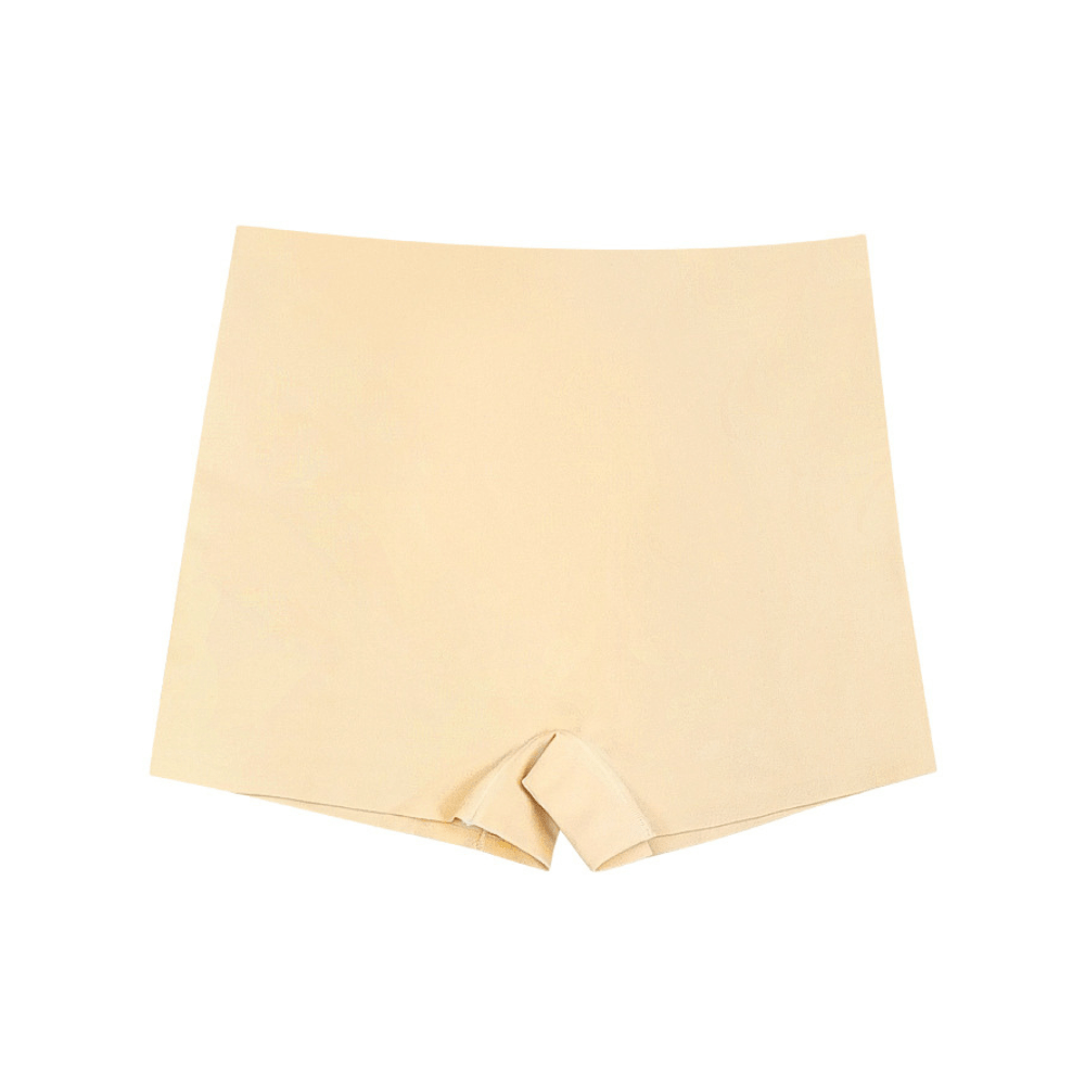 Seamless Mid-Waist Boyshorts Underwear with Comfort Fit