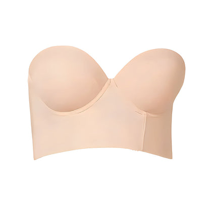 Magic Convertible Strapless Push Up Corset Bra with Posture Support