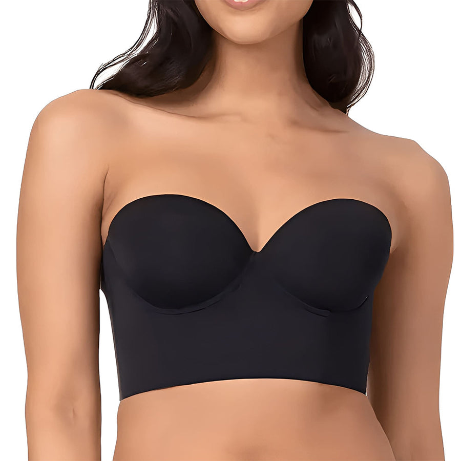 Magic Convertible Strapless Push Up Corset Bra with Posture Support