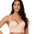 Magic Convertible Strapless Push Up Corset Bra with Posture Support