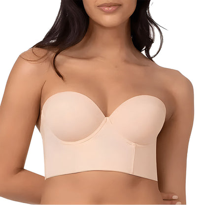 Magic Convertible Strapless Push Up Corset Bra with Posture Support