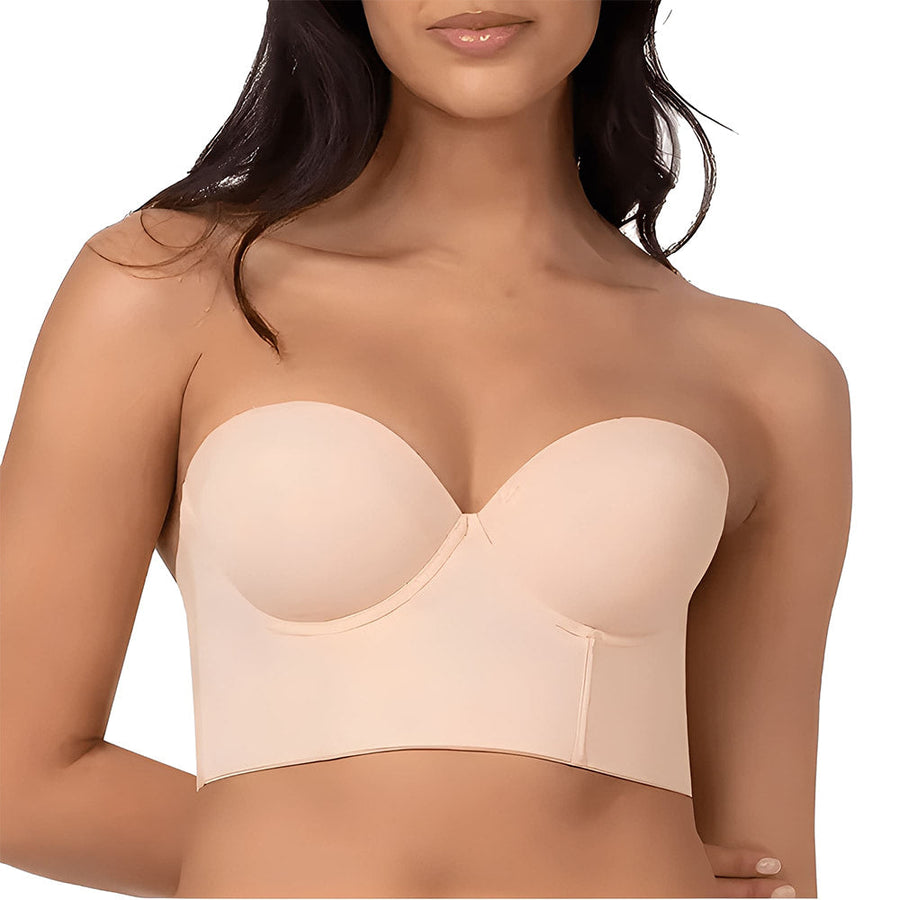 Magic Convertible Strapless Push Up Corset Bra with Posture Support