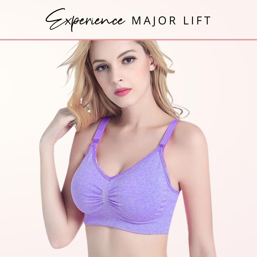 CloudSoft™ Crisscross Strap Wireless Nursing Bra