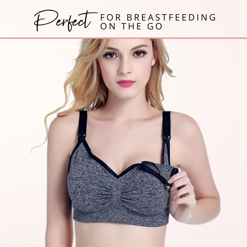 CloudSoft™ Crisscross Strap Wireless Nursing Bra