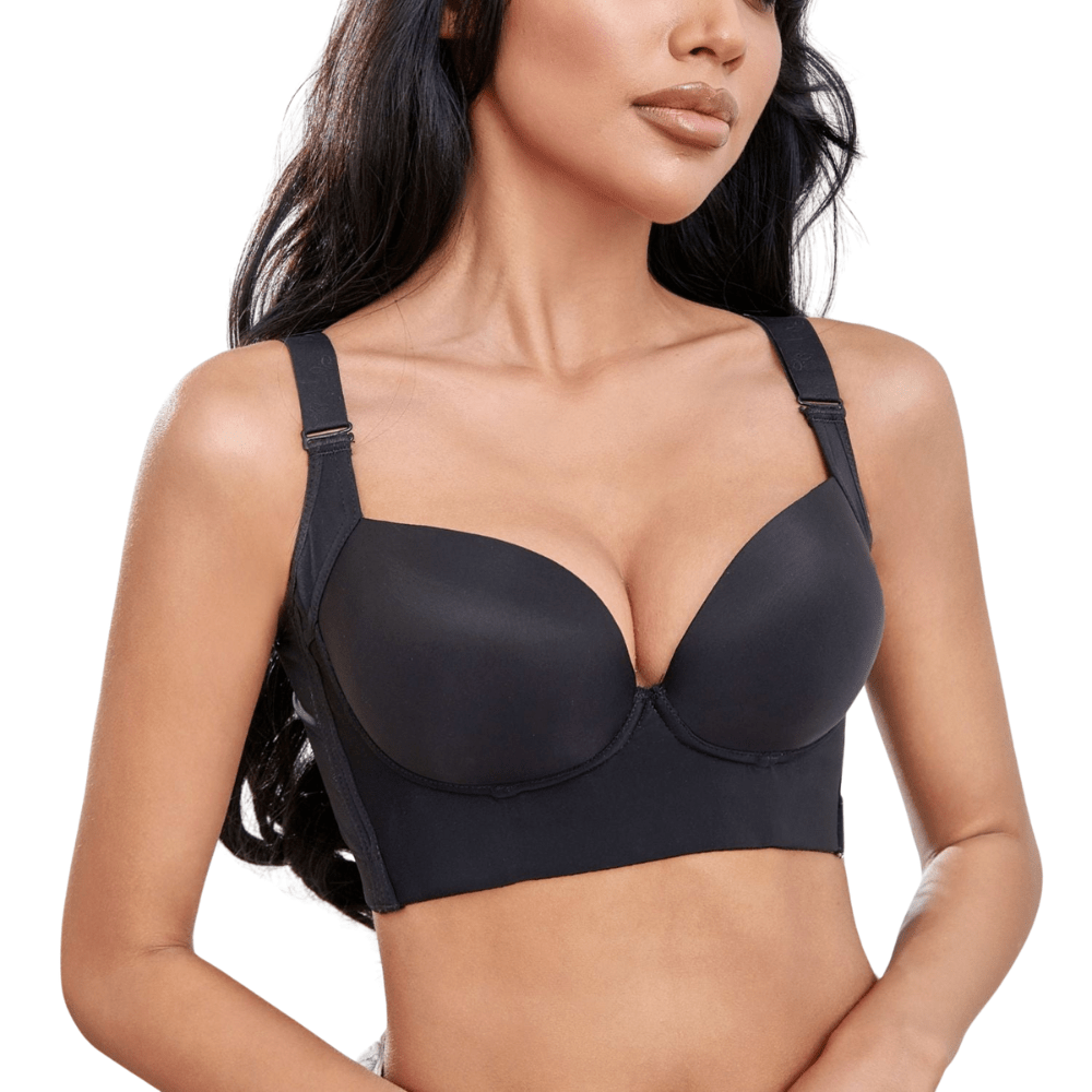 MagicLift™ Black Deep Cup Smoothing Bra