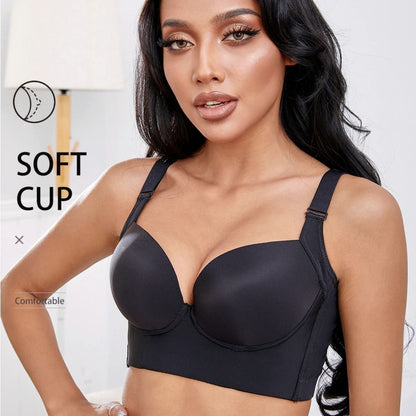 MagicLift™ Black Deep Cup Smoothing Bra