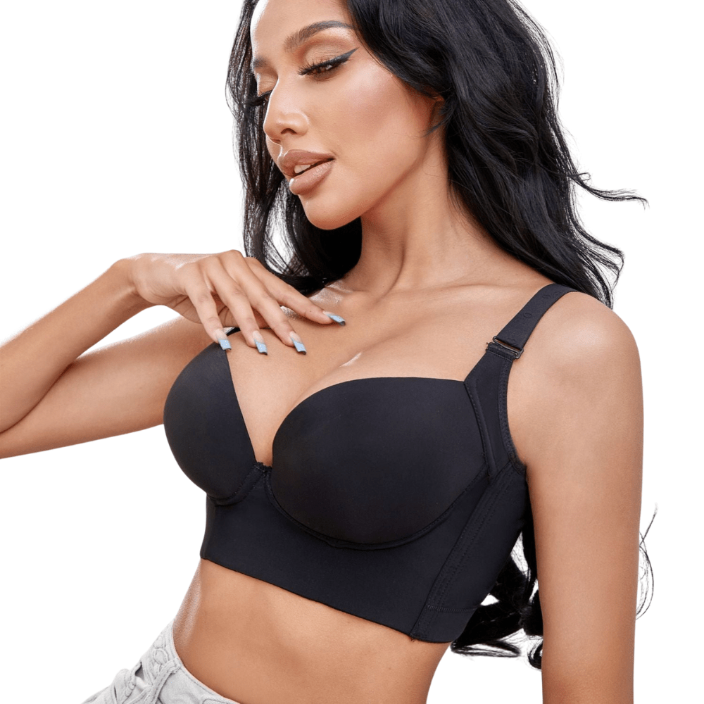 MagicLift™ Black Deep Cup Smoothing Bra