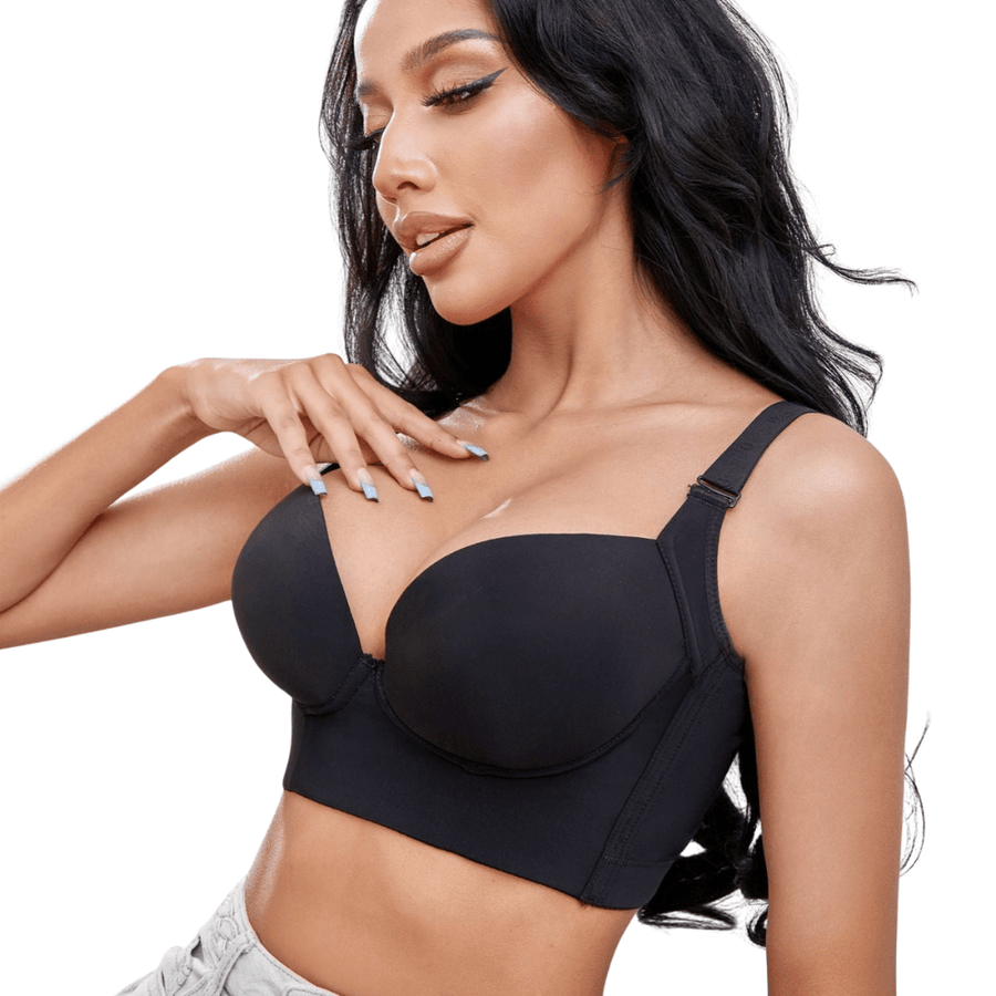 MagicLift™ Black Deep Cup Smoothing Bra