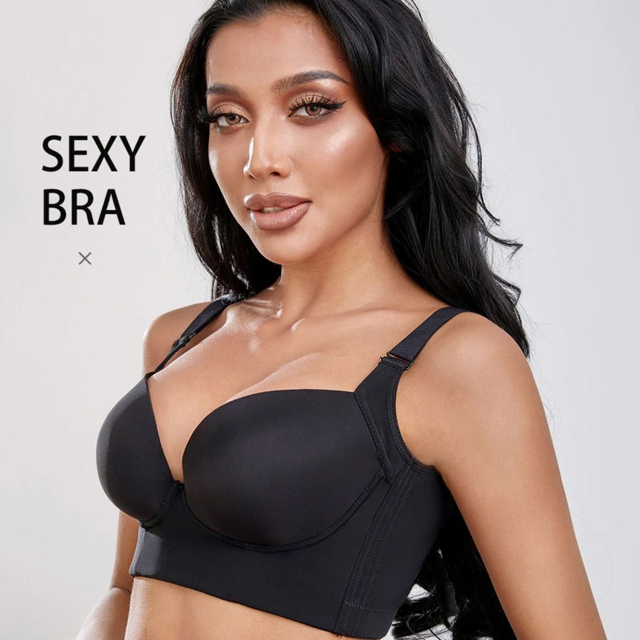 MagicLift™ Black Deep Cup Smoothing Bra