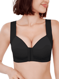 Seamless Front Closure Push-Up Bra with CloudSoft™ Straps
