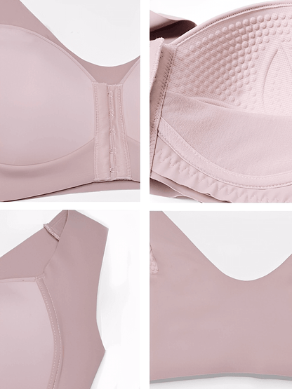 Seamless Front Closure Push-Up Bra with CloudSoft™ Straps