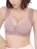 Seamless Front Closure Push-Up Bra with CloudSoft™ Straps